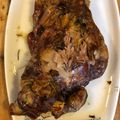 John A's cooksnap of when they made Rosemary & Garlic Studded Roast Lamb Shoulder 🧄 🌿.