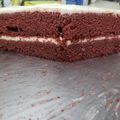 El cooksnap de Paola Plá cuando hizo Tarta Red Velvet - Receta para San Valentín.