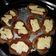 El cooksnap de Yami Leila Franchu cuando hizo Milanesa de berenjena a la napolitana.