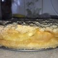 El cooksnap de Naty Amarillo cuando hizo Crumble de manzana.