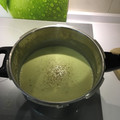 El cooksnap de Raquel Pérez cuando hizo Vichysooise (crema fría de puerros y patatas).