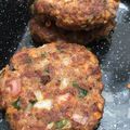 El cooksnap de Sharon Molina cuando hizo Hamburguesas de res con manzana y zanahoria.