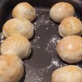 El cooksnap de Natalia Cabrera cuando hizo Tortugas para guardar en el frezzer (masa en panetera).