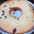 El cooksnap de Cane Garcia cuando hizo Budín de limón y arándanos.