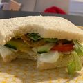 El cooksnap de Elena cuando hizo Sándwich relleno con crema de salmón y pepino.