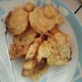 Cooksnap Sylvia Yaya semasa beliau membuat Bakwan Sayur /Cucur Sayur.
