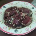 Cooksnap Nick Raiman semasa beliau membuat Daging Bakar Ala Thai.