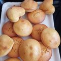 El cooksnap de Jorge Arandia cuando hizo Muffins de mandarina.