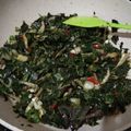 Cooksnap dari Novita Dewi untuk resep Tumis Daun Singkong Teri Medan