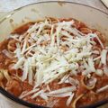 El cooksnap de Elena C cuando hizo Fetuccini pirata estilo Ginos.