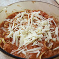 El cooksnap de Elena C cuando hizo Fetuccini pirata estilo Ginos.