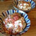 Felice's cooksnap of when they made Rhubarb and almond bircher muesli.