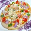 Shital Muranjan's cooksnap of when they made चीझ पिझ्झा (cheese pizza recipe in marathi).