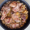 El cooksnap de Maribel Araguz Ortega cuando hizo Conejo en salsa con patatas.