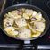 El cooksnap de geniramos cuando hizo Merluza en salsa verde con almejas.