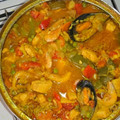El cooksnap de bpm1957 cuando hizo Paella mixta.