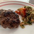 El cooksnap de Jose F Vera cuando hizo ENSALADA De Trigo con Tomate🍅 y Perejil🌿...!.