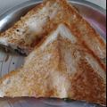 Palak goel का कुकस्नैप जब उन्होंने मलाई सैंडविच (malai sandwich recipe in Hindi) बनाया था।