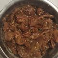 El cooksnap de Flor Saleme cuando hizo Berenjenas en escabeche (súper fácil).