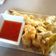 El cooksnap de marina cuando hizo Tempura de langostinos y verduras.