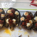 El cooksnap de NURIA cuando hizo Berenjenas rellenas de setas y sobrasada.