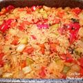 El cooksnap de Le Ricette Di Naty cuando hizo Arroz al horno con setas y verduras.