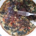 El cooksnap de Mayra A. Rangel G. cuando hizo Tortilla de espinacas, la más rica del mundo.