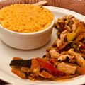 El cooksnap de Nic Store cuando hizo -Wok de: verduras, pollo y arroz-.