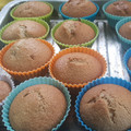 El cooksnap de Yesica Caraballo cuando hizo Muffins de banana con coco y dulce de leche.