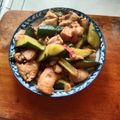 Rong 的 小黃瓜炒雞肉 cooksnap