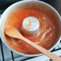 El cooksnap de Lucas cuando hizo Como hacer caramelo para flan.