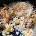 El cooksnap de Marco Eduardo Rivera Pizarro cuando hizo Arroz inventado.