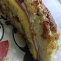 El cooksnap de Danny cole cuando hizo Pastel de papa con jamón y queso.