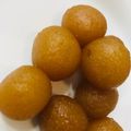 Zobia Sajjad's cooksnap of when they made Gulab Jaman.