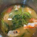 Bòn Bon's cooksnap of when they made Canh chua rau muống.