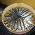 El cooksnap de María Dolores cuando hizo Torta de pan con sardinas de bota.
