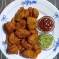 Beena Radia's cooksnap of when they made ભાત ના ભજીયા (Rice Bhajiya Recipe In Gujarati).