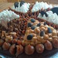 El cooksnap de Silvia Arancibia cuando hizo Brownie de chocolate en polvo.