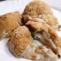 El cooksnap de Alicia Carrillo cuando hizo Croquetas saludables de 4 quesos con champiñones.