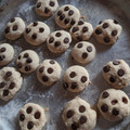 El cooksnap de Mica cuando hizo Galletitas sin manteca.