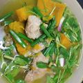 Cooksnap của Rose Truong khi họ làm theo món Canh bí đỏ (Bí ngô)