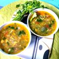 Nandita Mukherjee's cooksnap of when they made চিকেন স্যুপ (Chicken soup recipe in Bengali).