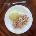 El cooksnap de Cristóbal Conei cuando hizo Pechuga de pollo a la mostaza.