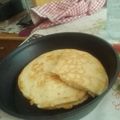 El cooksnap de Alicia Robertt cuando hizo Fainá de queso apto celíacos. (En sartén).