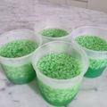 Cooksnap dari Yuhy untuk resep Puding Lumut daun Suji dan Pandan