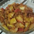 El cooksnap de Lorena cuando hizo Frutas sarteneadas.