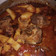 El cooksnap de Luciano Bucaron cuando hizo Estofado de osobuco.