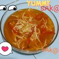 Cooksnap dari @ N ! untuk resep Jamur Enoki Saos Pedas