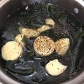 Cooksnap của Brittany Lee khi họ làm theo món Canh tàu hủ non rong biển