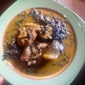 Zitacos's cooksnap of when they made Bitterleaf soup with cocoyam (ofe onugbo).